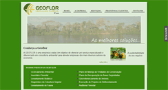 Desktop Screenshot of geoflor.com.br